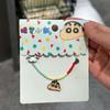 Pulsera Coreana de Flor de Cuatro Pétalos, Lujo Ligero, Gama Alta, Elegante, Pulsera Ajustable, Joyería de Mano de Nuevo Estilo para Mujeres