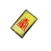 1 Fabricante de Cartas do Deus da Riqueza de Cinco Vias Cartão de Cobre Personalizado Cartão de Buda Personalizado Cartão Dourado de Huang Da Xian Cartão Amuleto Cartão Talismã