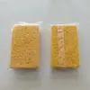 Esponja ecológica, biodegradable, de pulpa de madera natural para lavar platos, limpiar la cocina y eliminar manchas de grasa