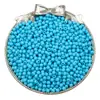 Miçangas Redondas Acrílicas Cor Sólida 3/4mm Material para Pulseira Colar Feito à Mão DIY Acessórios Acessórios Miçangas Soltas Preço de Atacado