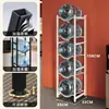 Estante de Almacenamiento de Cubetas de Agua para Piso Simple al por Mayor Estante de Cubetas de Agua Pura para Oficina de Múltiples Niveles Estante de Almacenamiento de Cubetas de Agua de Metal Reforzado