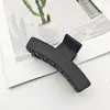 Presilha de Cabelo Cor Café com Leite Coreana com Acabamento de Luxo, Presilha Garra para a Parte de Trás da Cabeça, Acessório de Cabelo, Grampo, Ornamento de Cabelo, Presilha Tubarão Venda por Atacado