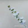Nuevo Delphinium de Estilo Europeo Jacinto Artificial con Terciopelo Artificial Flor de Seda de Rama Alta Decoración de Boda para el Hogar Accesorios para Fotos de Sala de Estar