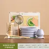 Novo Conjunto de Chá Matcha Donut Tigela de Matcha Conjunto de Café da Manhã Latte com 100 Peças Item Quente Transfronteiriço