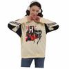Sudadera con Capucha Akame Ga Kill Chop-Pupila Roja Estampada Bloques de Color para Hombre
