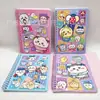 Libreta Espiral A5 de Dibujos Animados Sanrio Páginas de Colores Notas para Estudiantes de Primaria Notas de Mensajes Papelería Infantil Linda Libreta Coolo