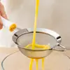 Venda Direta da Fábrica Batedor de Ovos e Separador de Creme de Aço Inoxidável para Confeitaria, Gadget de Cozinha, Peneira de Grau Alimentício