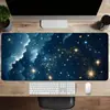 Mouse Pad Grande de Alta Qualidade Espaço Universo Ficção Científica Filme E-Sports Jogo Teclado de Computador Mesa Espesso e Resistente a Manchas