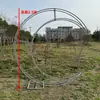 Marco de Fondo de Arco de Celosía en Forma de Corazón Decoración Arreglo Parque Estructura para Trepar Exterior Hierro Forjado Fotografía Boda Accesorios Adornos