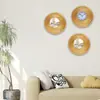 Reloj decorativo nuevo transfronterizo reloj de pared retro reloj de pared antiguo reloj de pared decorativo para sala de estar estilo europeo reloj de pared espejo decorativo al por mayor