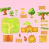 Rompecabezas Modelo Casa Pequeña 3D Tridimensional Creativo para Niños Estudiante Papel DIY Hecho a Mano Rompecabezas para Edades 3-6 Regalo Venta al por Mayor