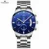 Reloj de Marca Fenzun para Hombre Moda Tendencia Deportivo Cuarzo Resistente al Agua Luminoso Transfronterizo Transmisión en Vivo Dropshipping