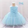 Vestido de Menina Novo Sem Mangas Bebê Um Ano Princesa Vestido de Casamento Vestido Francês Poncho Vestido de Princesa Vestido de Renda