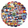 50 hojas atardecer Colorado graffiti pegatinas impermeables decorativas funda de teléfono Taza de agua Cuaderno refrigerador monopatín