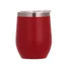 Copo de Água Barrigudo Transfronteiriço Grande Capacidade Aço Inoxidável 304 Taça de Vinho Tinto Copo Térmico de Ovo em Forma de U Copo de Casca de Ovo a Vácuo de Camada Dupla