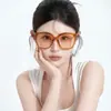 Gafas de moda unisex estilo celebridad de internet estilo coreano, retro simple para vacaciones y viajes