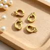 Fecho de Pingente Universal com Argola D Cristal Oval Material para Pingente de Colar Acessórios para Joias DIY
