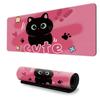Amazon Hot Cat Alfombrilla de Ratón Grande Rosa Linda para Escritorio de Chica Alfombrilla Grande para Teclado de Computadora de Oficina
