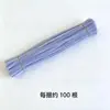 Hastes de chenille retorcidas do fabricante, materiais coloridos para buquês feitos à mão, matérias-primas densas para DIY para exercitar habilidades manuais
