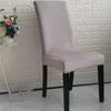 Suministro directo transfronterizo de fundas elásticas acolchadas de terciopelo de zorro plateado para silla. Venta directa de fábrica. Fundas elásticas para silla cómodas, suaves y multicolores opcionales.