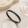 Pulseira de aço titânio joias femininas Alto senso nicho ins céu estrelado não desbota Aço inoxidável com incrustação de diamante joias europeias e americanas