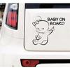 Explosões AliExpress bebê a bordo adesivos de carro adesivos de carro de personalidade aviso de bebê fofo