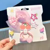 Conjunto de Accesorios para el Cabello Infantiles de Moda: Lazo Grande de Cuadros, Diadema Linda para Niña, Pinza para el Cabello, Adorno de Tela para el Cabello