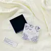 Nuevo estilo de planta estilo francés joyería artística para llevar en las uñas caja de embalaje para anillos pendientes de botón pendientes collar pulsera