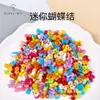 Mini Color Plástico Botones Mixtos Niños DIY Hecho a Mano Pegar Pintura Bolsita de Materiales para Botones Botón para Cardigan Ropa