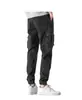 Calça Cargo Masculina Stretch Casual Tamanho Grande Estilo Coreano Marca Tendência Jeans Masculino Solto Outono Harlan Calça Longa