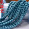 Contas de vidro de cor natural para luz/contas redondas que não desbotam acessórios de joias DIY imitação de cristal jade de porcelana jade de porcelana contas soltas contas espaçadoras