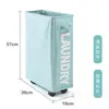 Caja de Almacenamiento de Tela Oxford de Fábrica, Caja de Almacenamiento Tejida de Gran Capacidad Debajo del Escritorio, Canasta de Almacenamiento para Esterillas de Yoga con Ruedas al por Mayor