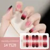 Pegatinas para Manicura de Gel sin Lámpara de 14 Dedos Popular Transfronterizo Temu Pegatinas para Uñas Duraderas Impermeables