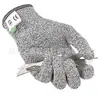 Guantes anticorte de grado 5 para uso prolongado, aptos para alimentos, protección de cocina, anticorte, para carnicería, jardinería, pesca, carpintería