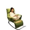 Mecedora casual, reclinable para siesta, con respaldo para dormir, mecedora de balcón, sofá perezoso moderno para adultos en la sala de estar