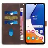 Comércio Exterior Aplicável Samsung S24 Cordão Capa de Couro para Celular A05S Padrão de Malha Emenda Fosca Carteira com Compartimento para Cartões Capa Protetora