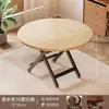 Mesa plegable, mesa de comedor, adecuada para apartamentos pequeños, mesa plegable para propiedades de alquiler, mesa exterior portátil, mesa redonda para puestos de mercado