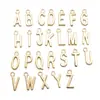 Accesorios de joyería de aleación DIY colgante de 26 letras mayúsculas traje hecho a mano popular transfronterizo 16*7mm