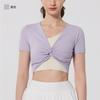 Ropa Nueva de Pilates Yoga de Verano Top de Secado Rápido Camiseta de Fitness Danza Ballet Camiseta Deportiva para Correr Manga Corta