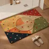 Nueva Alfombrilla de Piso para Baño 2026, Absorbente de Agua, Secado Rápido, Alfombrilla Antideslizante para Pies, Alfombrilla Tejida con Aspecto de Lino para Inodoro y Lavabo
