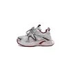 Zapatos para niños y niñas 2026 otoño nuevo color bloques de color zapatos de papá para niños mayores, zapatillas transpirables de suela gruesa, zapatos casuales versátiles
