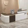 Mostrador de Bar Cajero Simple Moderno Escritorio de Recepción Banco de Trabajo Tienda Pequeña Tienda de Ropa Mesa de Mostrador Salón de Belleza Escritorio de Recepción