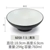 Kaiba A5 Bol de Melamina Tienda de Fideos Bol de Ramen de Res Comercial Bol para Sopa de Fideos Bol para Fideos Caracol Bol para Hot Pot Picante Imitación de Porcelana Bol Grande