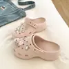 Diseño Versátil y Único: Zuecos Eva para Uso Diario al Aire Libre en Verano, Pantuflas Casuales Cerradas de Estilo Coreano para Mujer