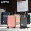 Maleta de Apertura Frontal 24 pulgadas Maleta Trolley de Negocios para Hombre Maleta de Cabina de 20 pulgadas para Mujer Gran Capacidad Maleta de Viaje de 28 pulgadas con Contraseña