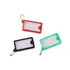 Venta al por mayor puntual material PVC llavero color caramelo moldeo por inyección etiqueta de equipaje etiqueta de equipaje tarjeta etiqueta de bolsa impresión de LOGOTIPO