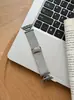 Correa de reloj tejida de nailon con hebilla magnética de anillo D adecuada para Apple Watch iwatch 12ª gen 11/10 Ultra/SE 9/8