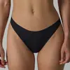 Pantaletas de mujer sin costuras estilo europeo y americano, diseño de una sola pieza, suaves y amigables con la piel, de tiro bajo, ajustadas a la cadera, transpirables