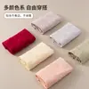 Pantalones Cortos de Seguridad de Algodón Puro, Cintura Media, Sin Costuras, Entrepierna Extendida, para Mujer, Control de Abdomen, Ajustados a las Caderas, No Aprietan, Borde Enrollado, Estilo Boxer