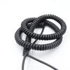 Cabo Espiral Telescópico Tpu Cabo de Aço Mola Pvc Estilingue Tpee 8 Núcleos 9 Núcleos 10 Núcleos 11 Núcleos 12 Núcleos Cabo de Alimentação de Mola